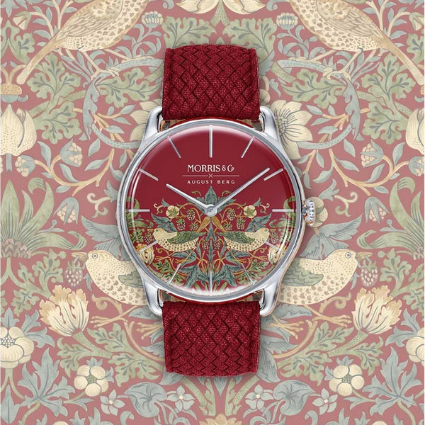 Strawberry Thief Crimson