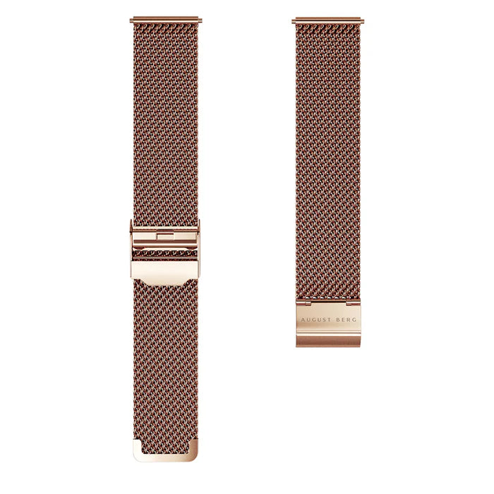 Rose Gold Mesh Strap