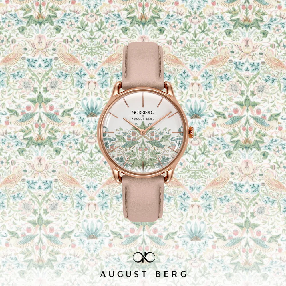 Simply Strawberry Thief Cochineal Pink