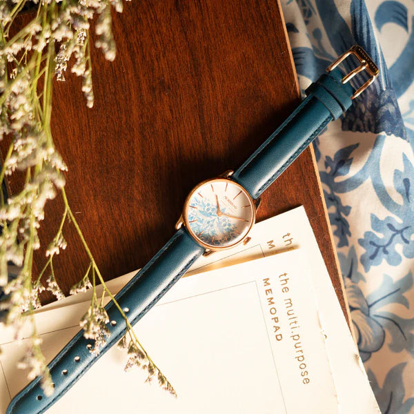 Simply Strawberry Thief Woad Blue