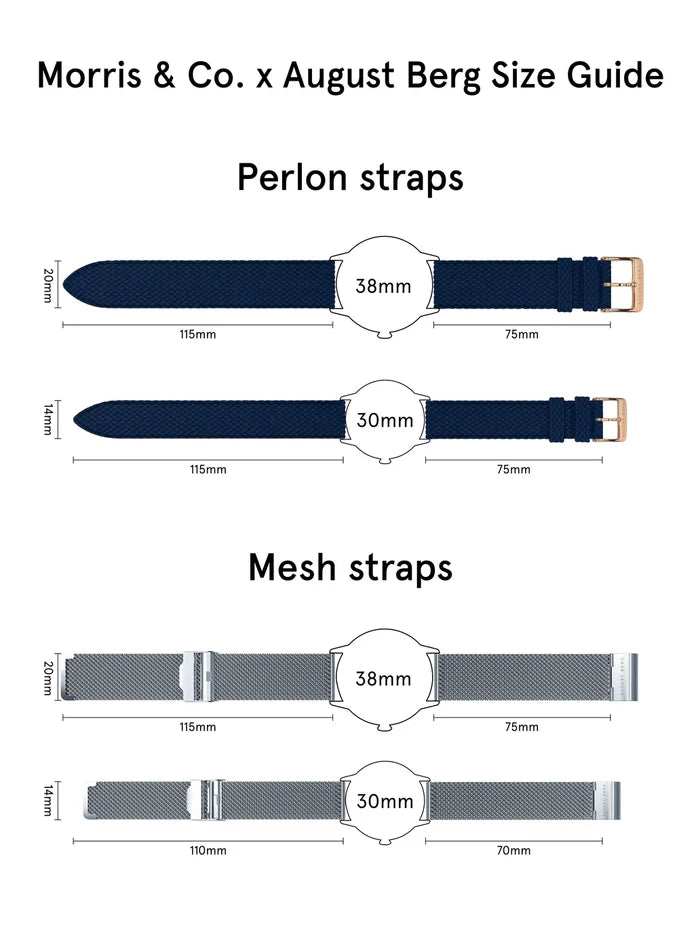 Green Perlon Silver Buckle Strap