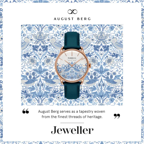 Simply Strawberry Thief Woad Blue