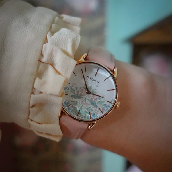 Simply Strawberry Thief Cochineal Pink